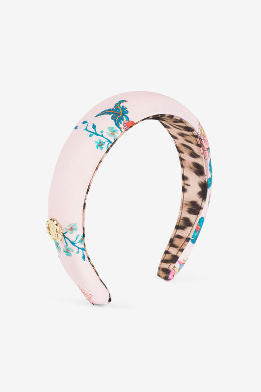 JU Floral-Print Cotton Hairband JU Floral-Print Cotton Hairband Pink RJI011-4FG85