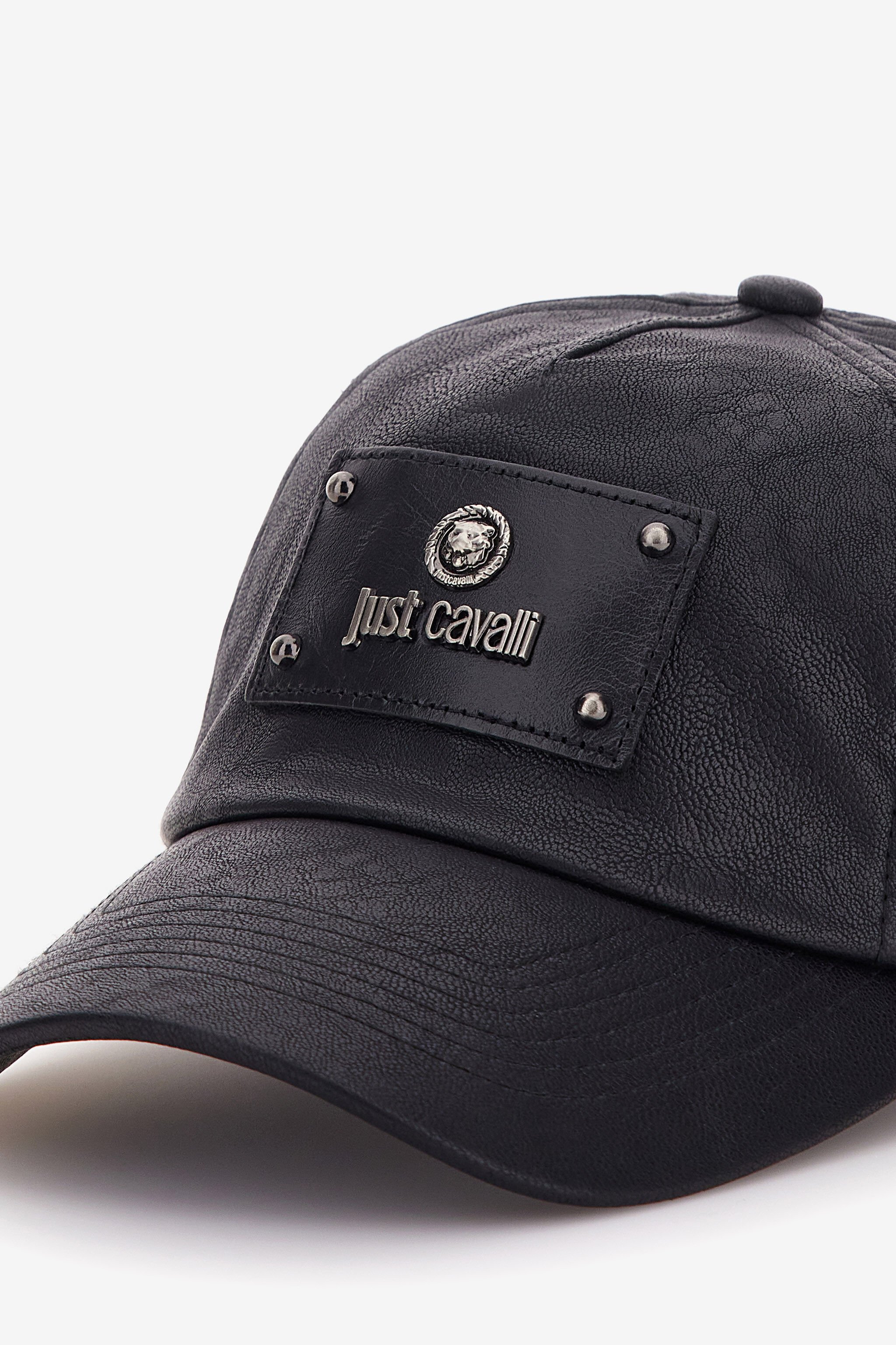 JC Just Cavalli Logo Baseball Cap BLACK RRA007-RR053