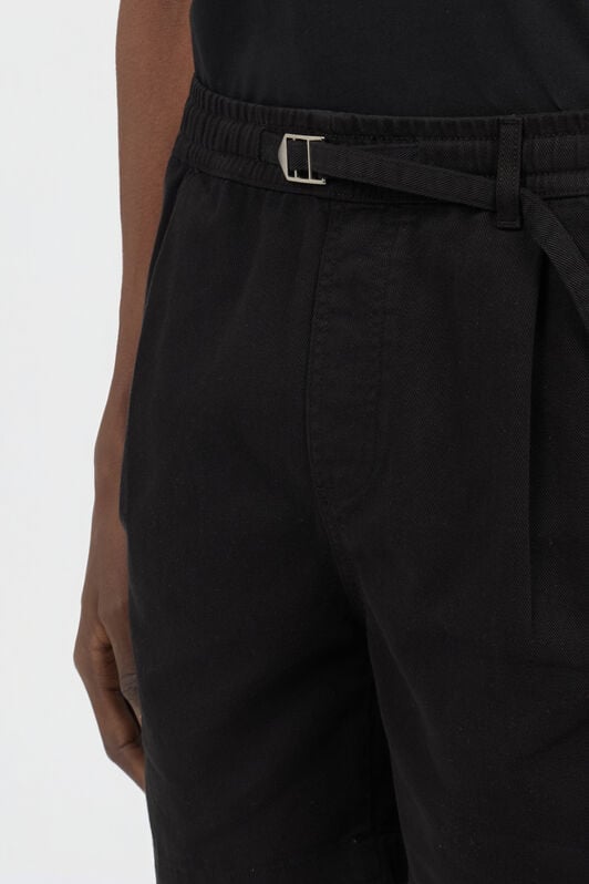 RC Black Cotton Bermuda Shorts BLACK SOT20C-FA017