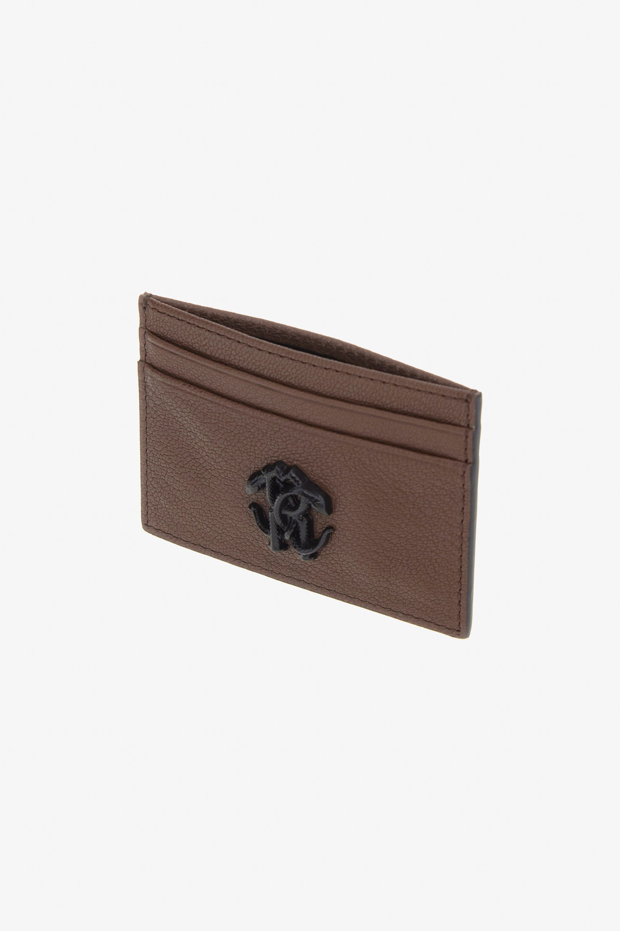 RC Cardholder with Monogram RC Dunkelbraun SRA003-PZ099