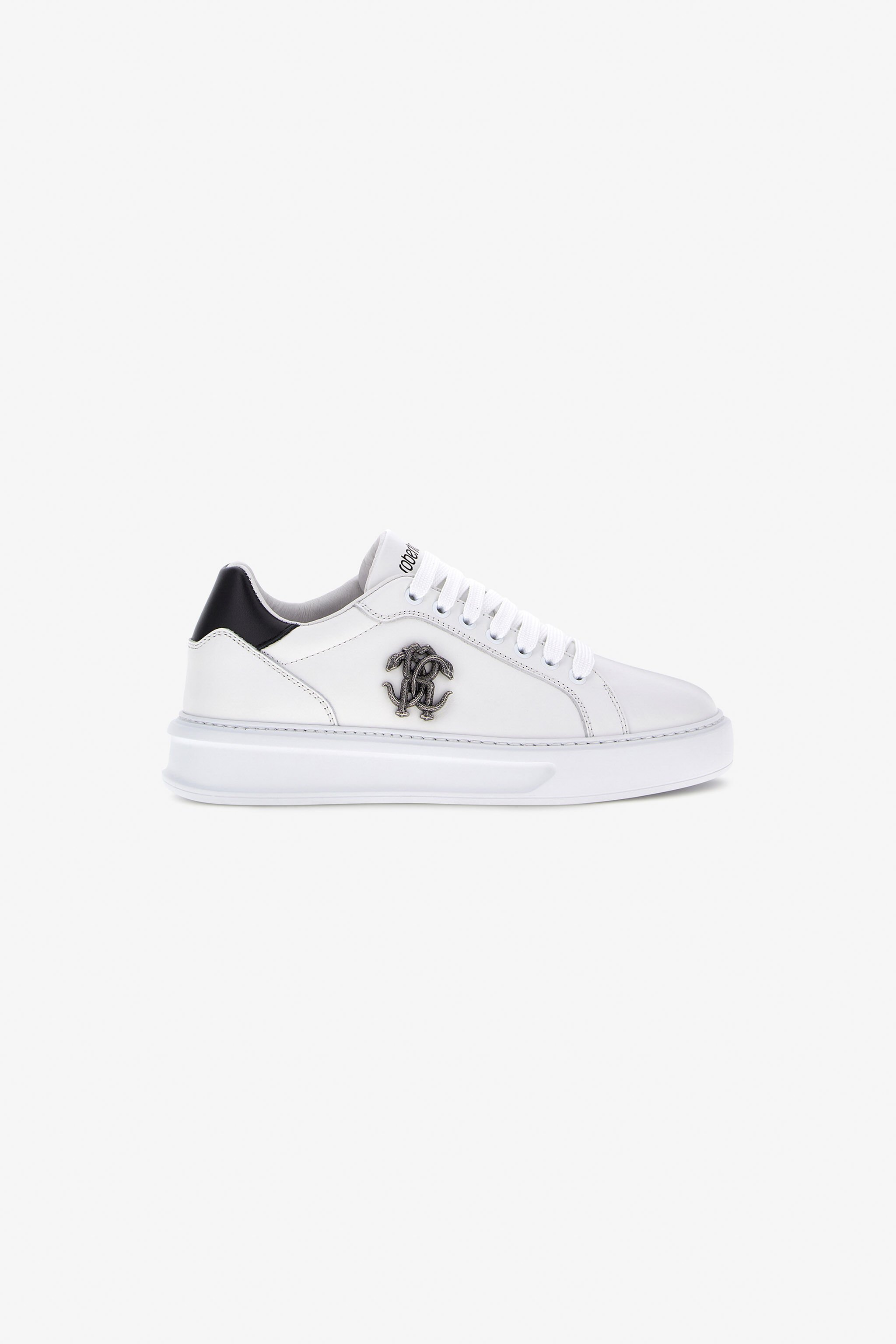 RC Sneakers with Monogram RC White/Dark gray SKS036-PZA90