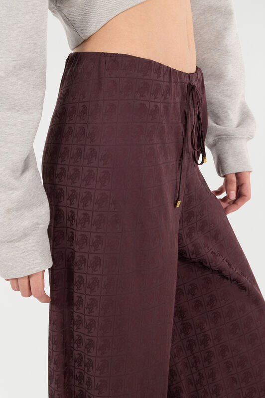 RC Loose Pants with Mirror Snake Monogram RC Loose Pants with Mirror Snake Monogram Purple VKT210-RK010