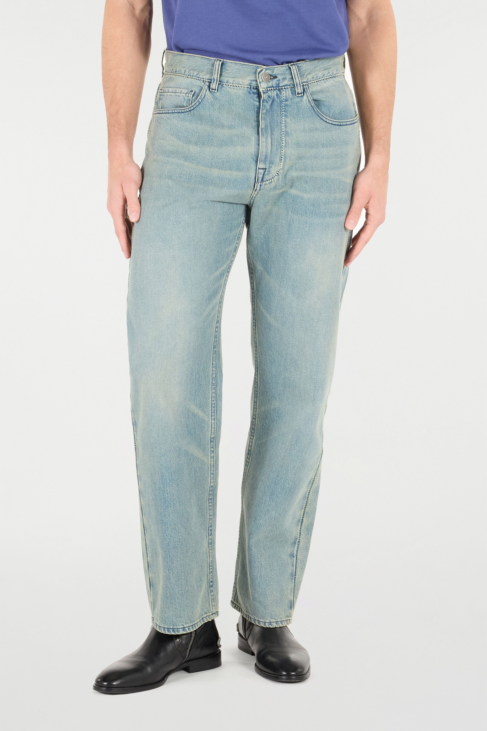 RC Jeans Effetto Sabbiato Azzurro URJ207-VT002