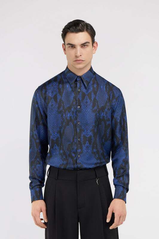 RC Camicia con stampa Blu scuro NOT70B-2NM82