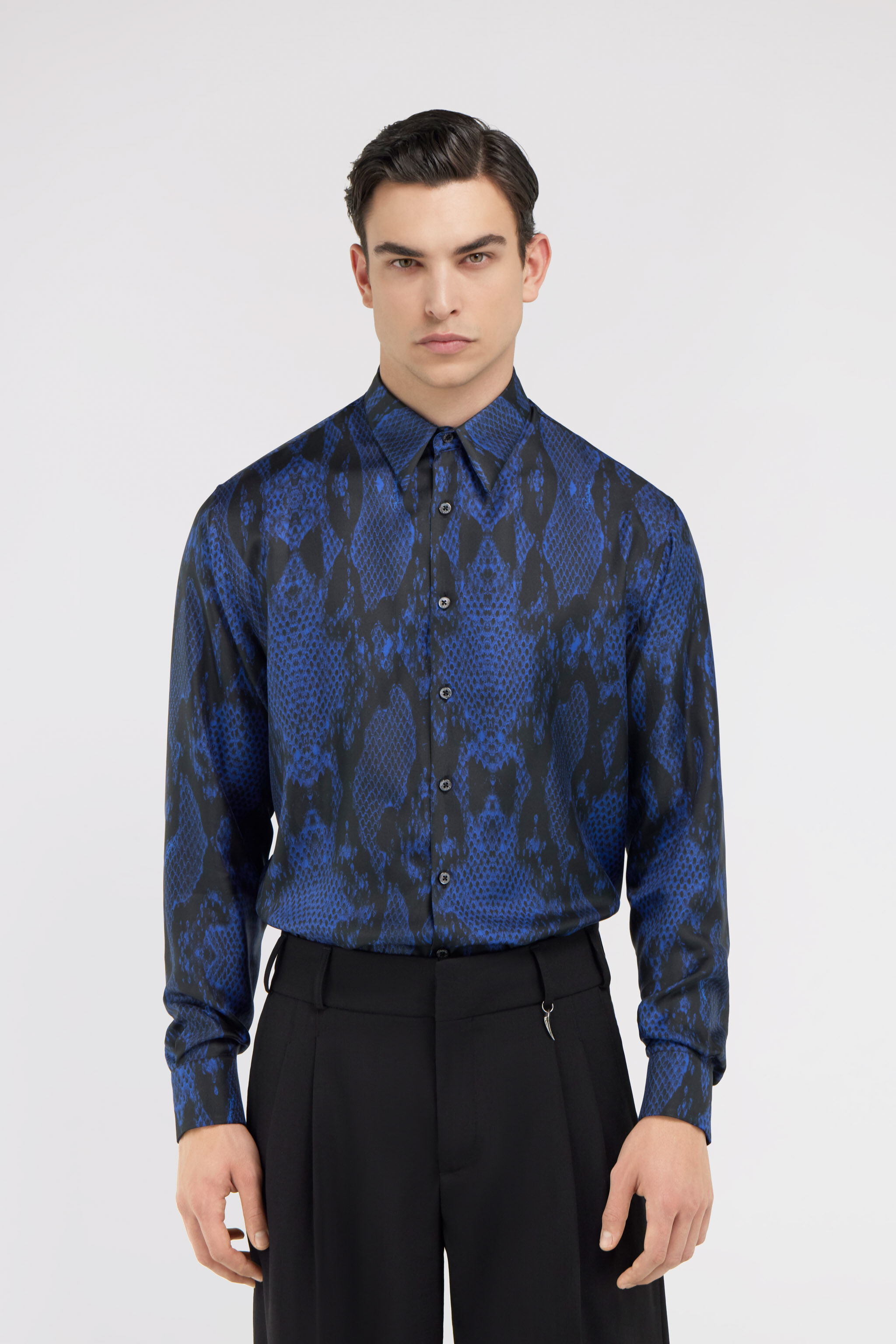 RC Camicia con stampa Blu scuro NOT70B-2NM82