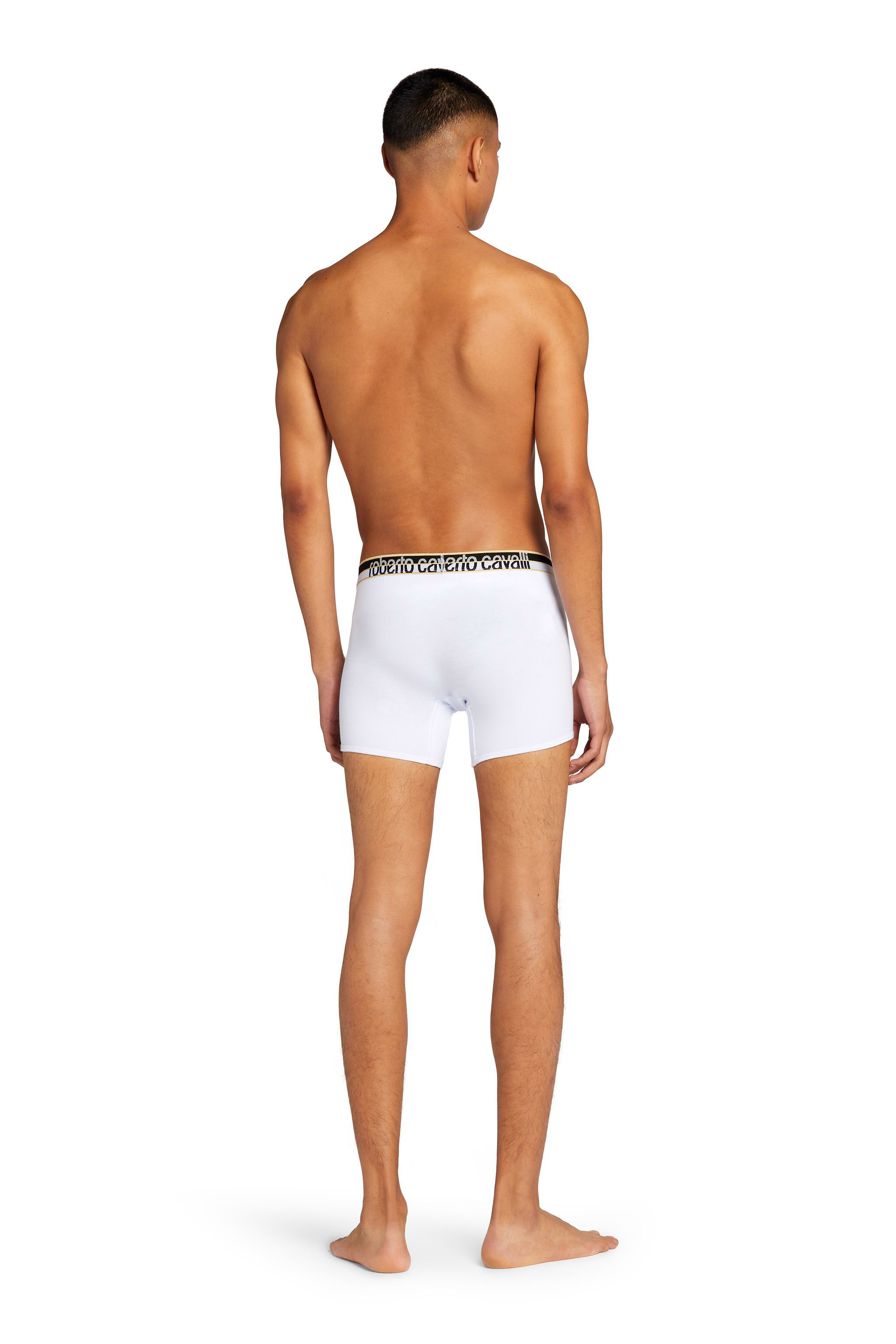 RC Logo-Jacquard Boxer Briefs Weiß ISO00I-JT016