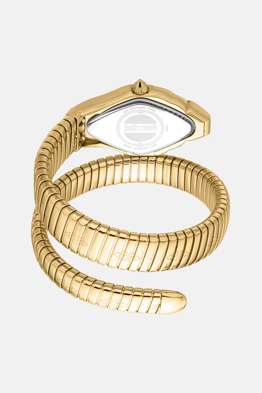 JC Just Cavalli Signature Snake watch Gold SALT9G-IT319