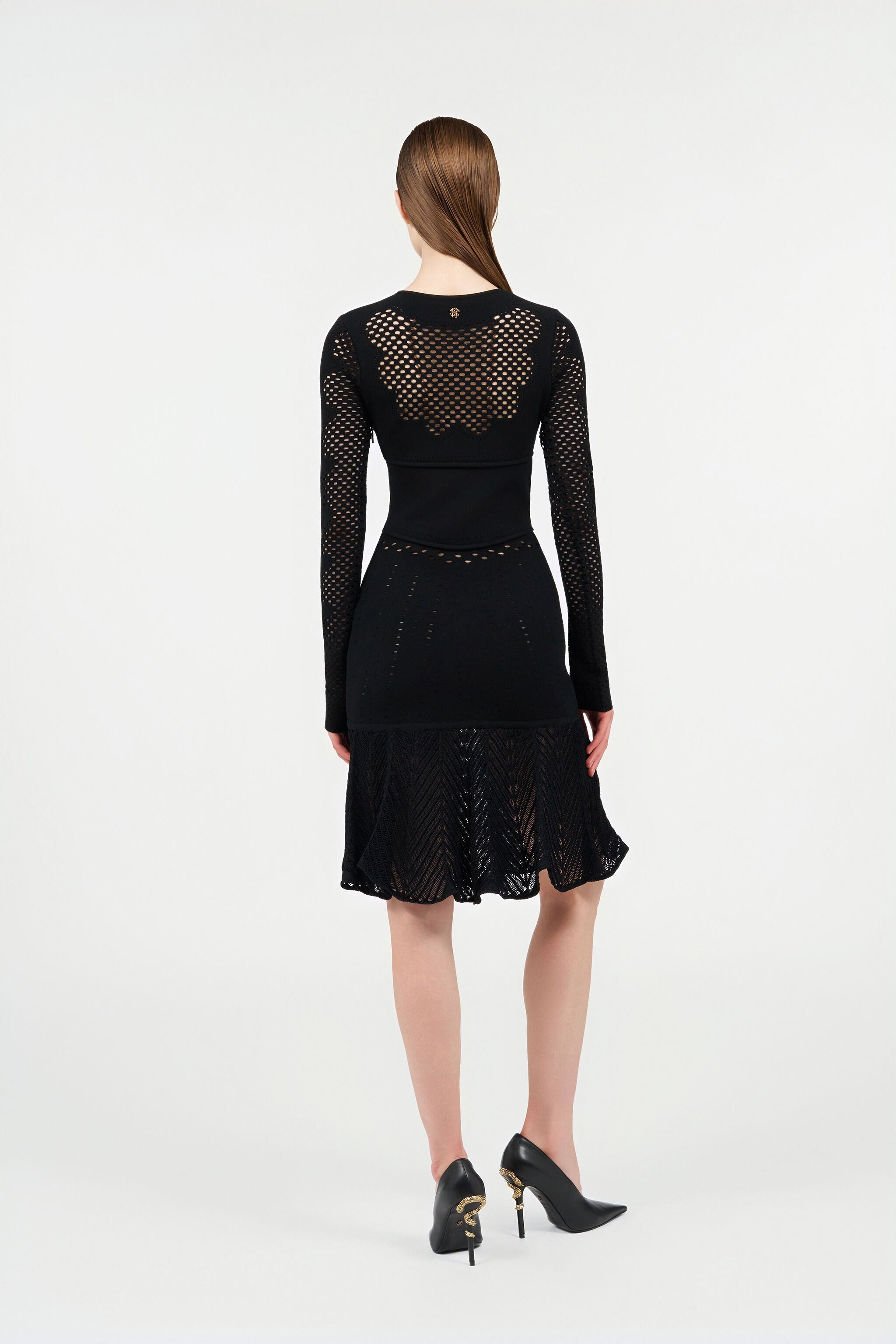 RC Black Mini Dress NERO 191101 TKM102-MI009
