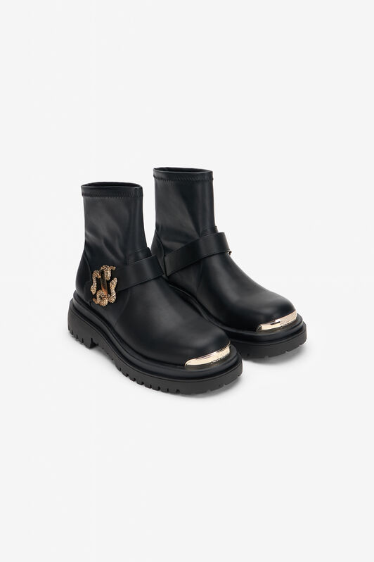 JC Black Ankle Boots BLACK VFS132-VF660