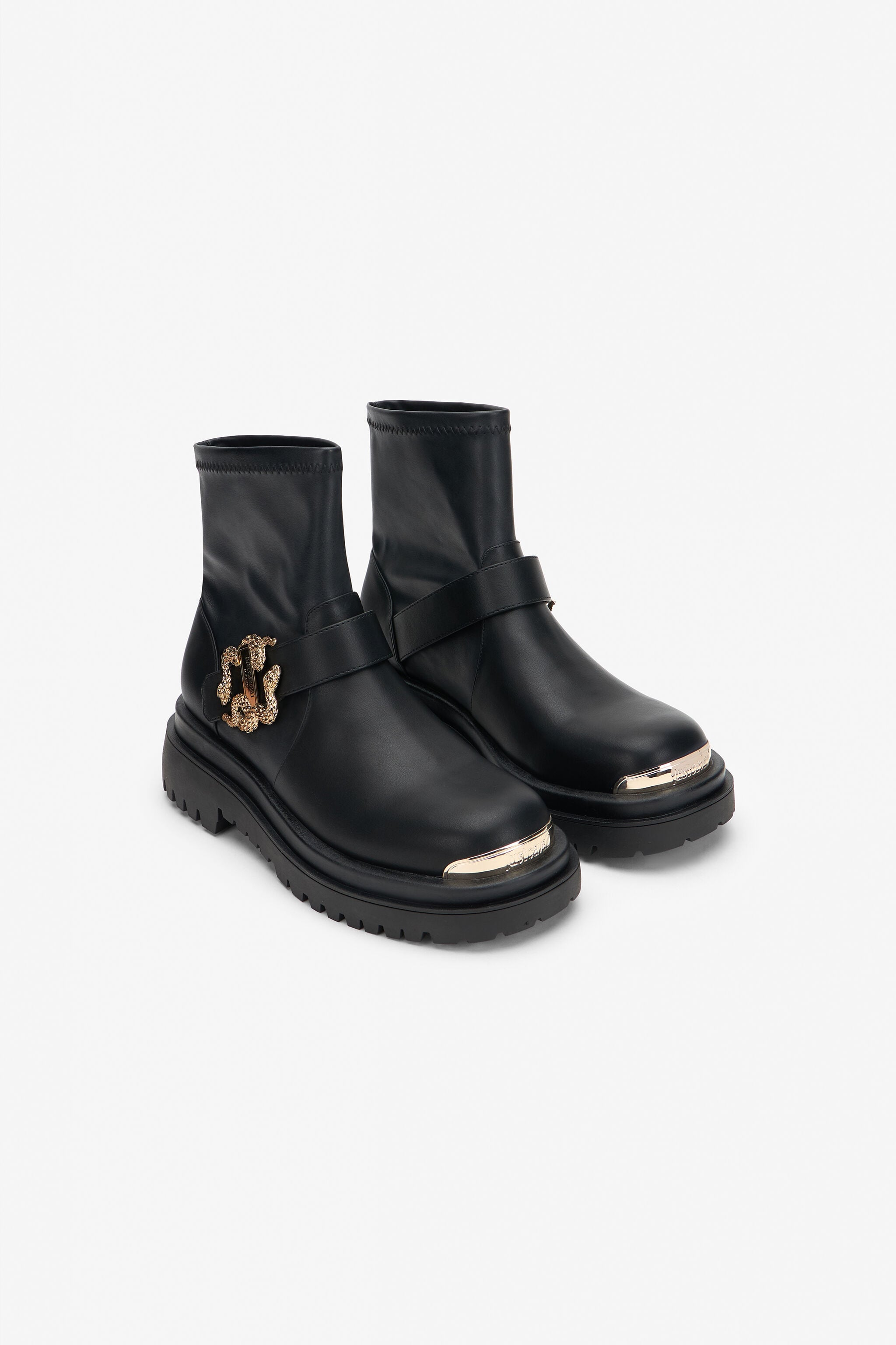 JC Black Ankle Boots BLACK VFS132-VF660