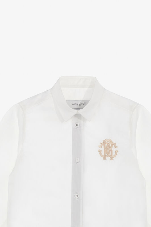 JU RC Monogram shirt White SJT70A-CH004