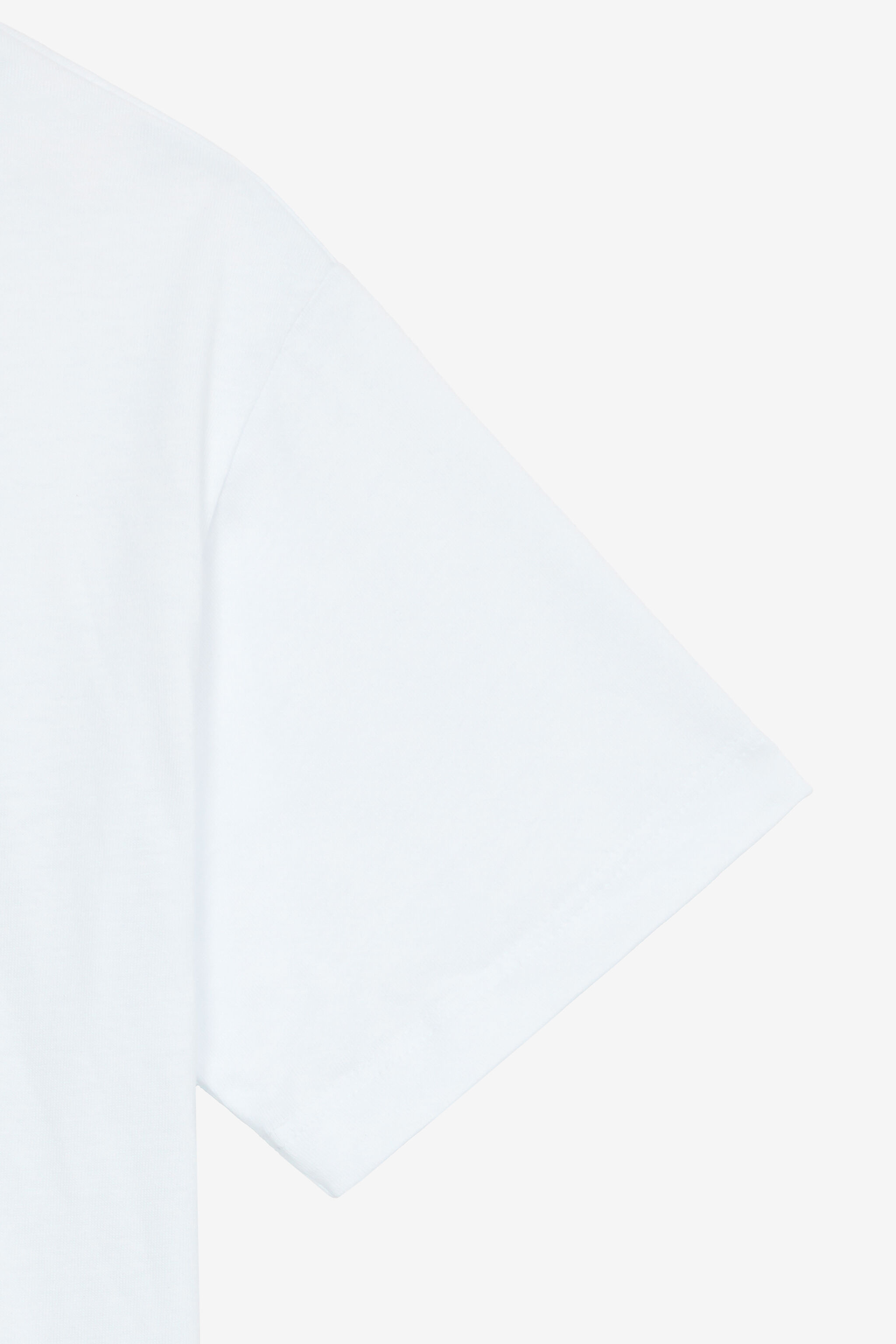 JU T-Shirt Stampa Zebra Con Monogram RC E Logo Bianco UJT60A-JD001