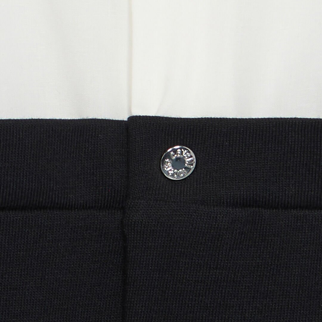 JU Strampelanzug Mit Latzhose Und Fliege Schwarz UJT825-JD001
