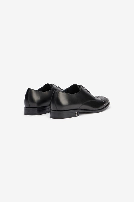 RC Derby Shoes with Studded Toe Cap RC Derby Shoes with Studded Toe Cap Black TRS008-PZ08A