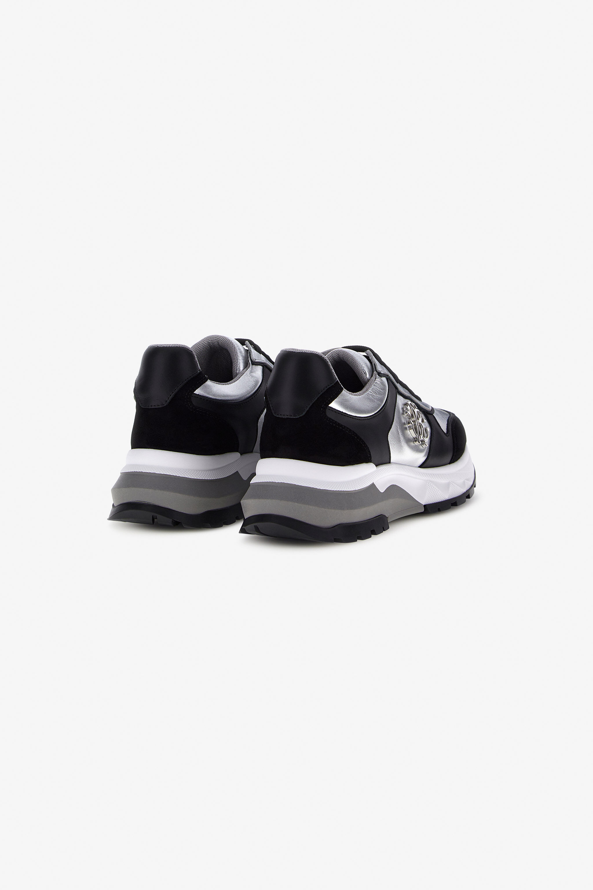 RC RC logo sneakers RC RC logo sneakers Schwarz/Silber NOS00D-PNO01
