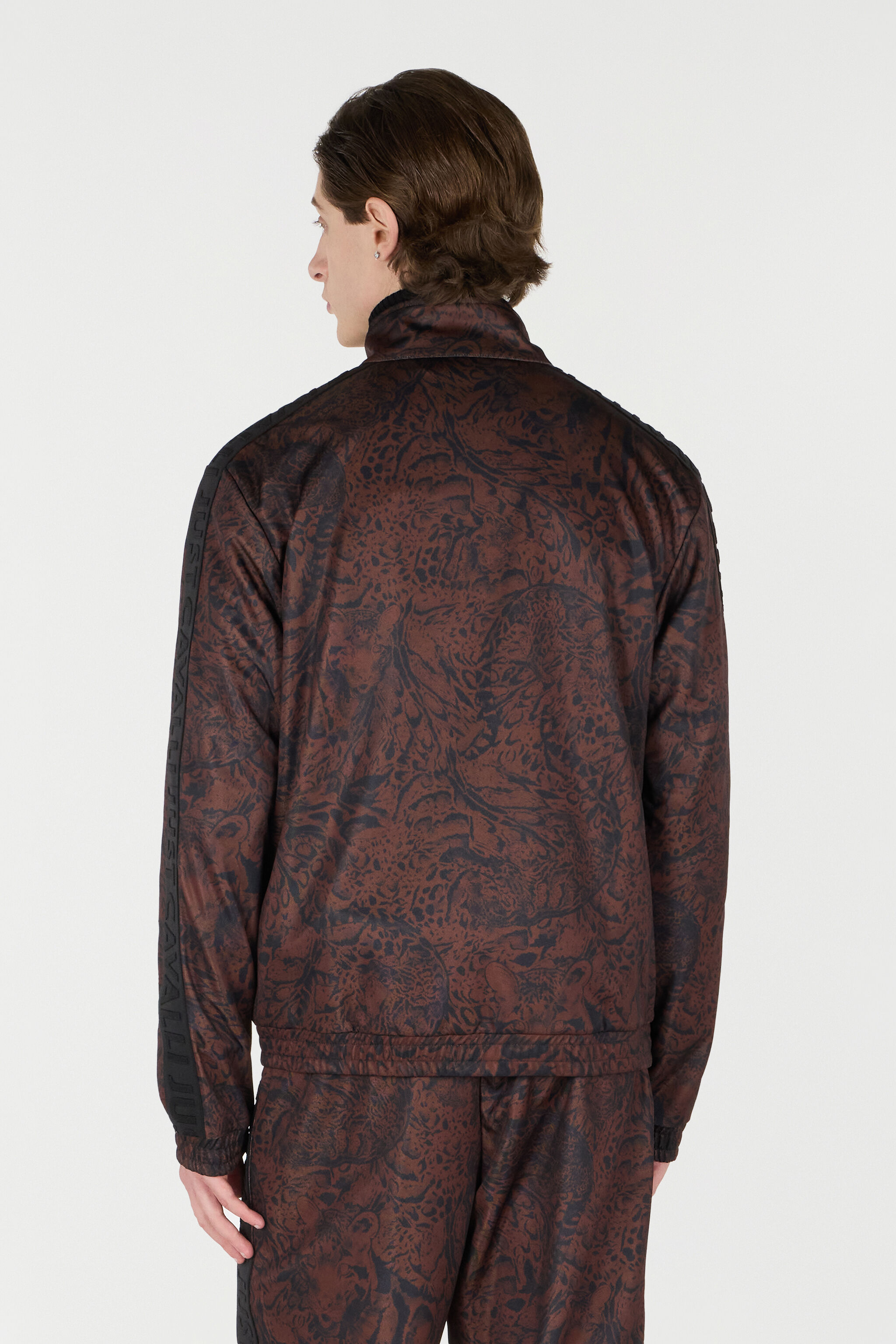 JC Jacket With Jaguar Print Purple TFT050-TF067