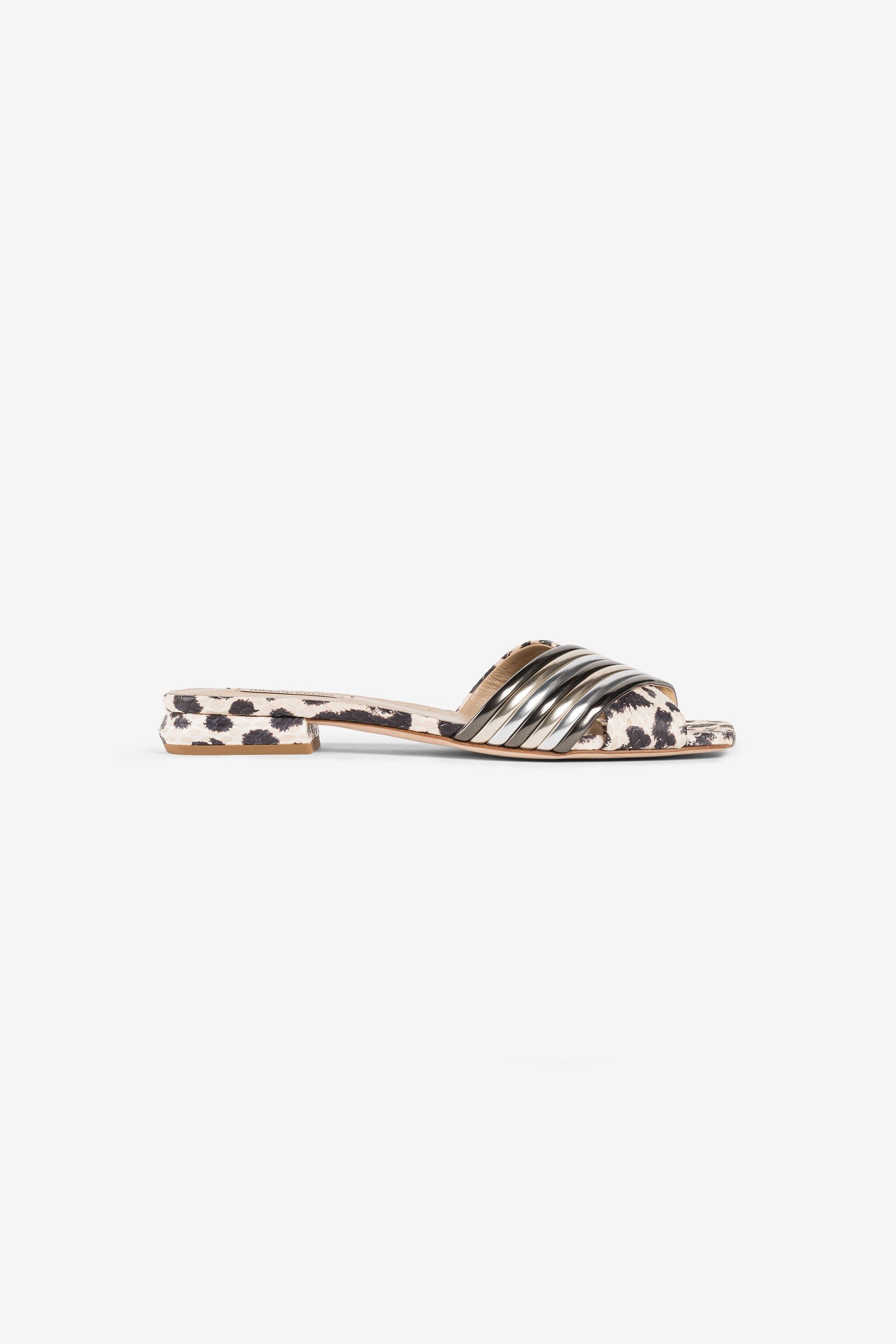 RC Murena Print Sandal Black/White QKS009-PA058