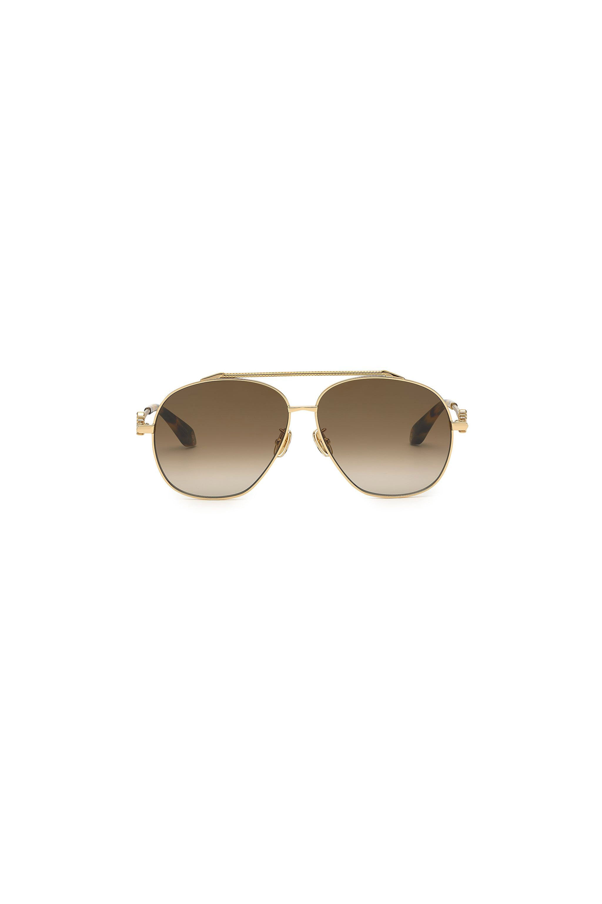 RC Lunettes de soleil Roberto Cavalli Collection Monogram SHINY ROSE GOLD PD1341-PD207