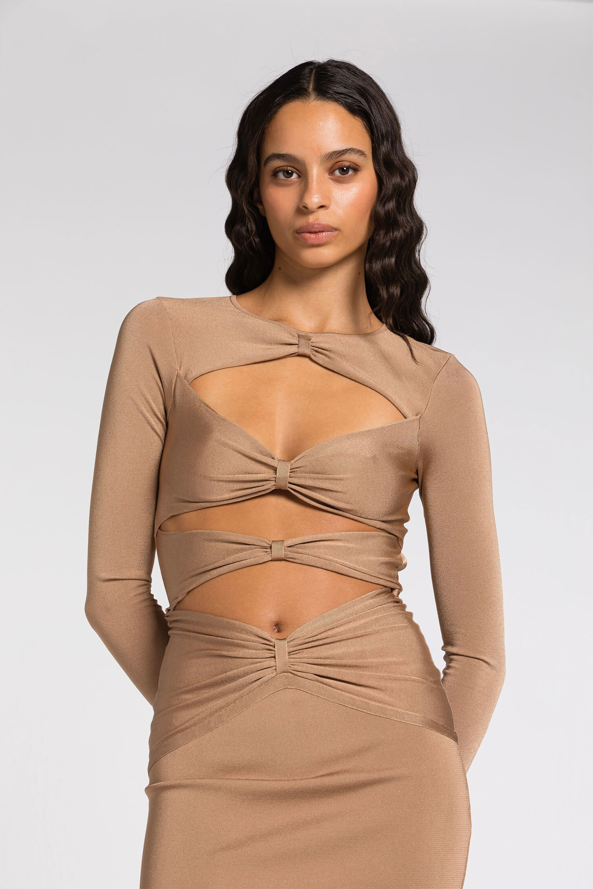 RC Dress Light Brown QWM105-MG011