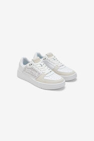 JC White Logo Detail Chunky Sneakers WHITE WFS052-WF290