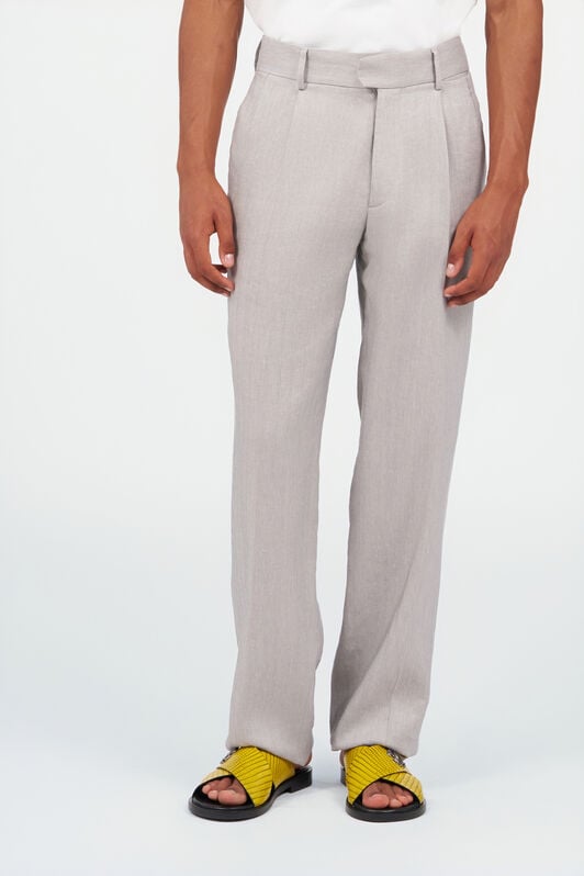 RC Elegant Linen Trousers ICE WNT202-LH008