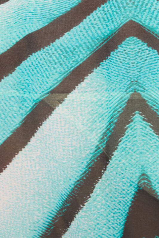 RC Ray Of Sea Print Kaftan Light blue VKW011-HNM33