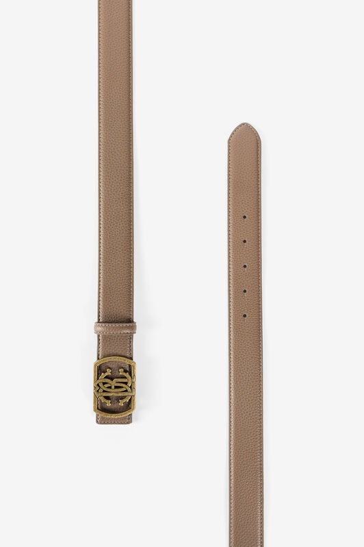 RC RC Monogram Belt Brown JSC001-AB001