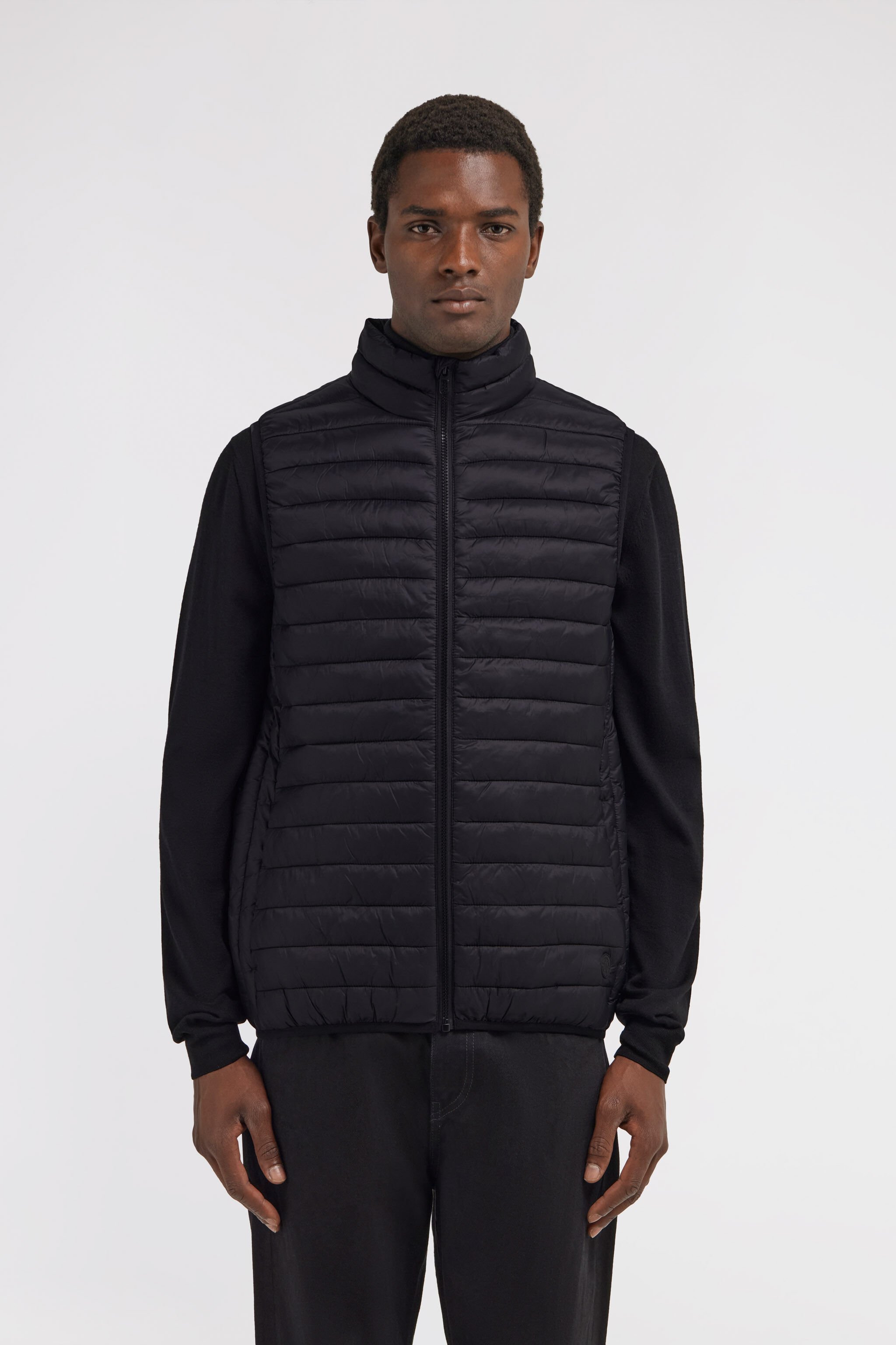 RC Lightweight Puffer Vest Black OOT41A-SB001