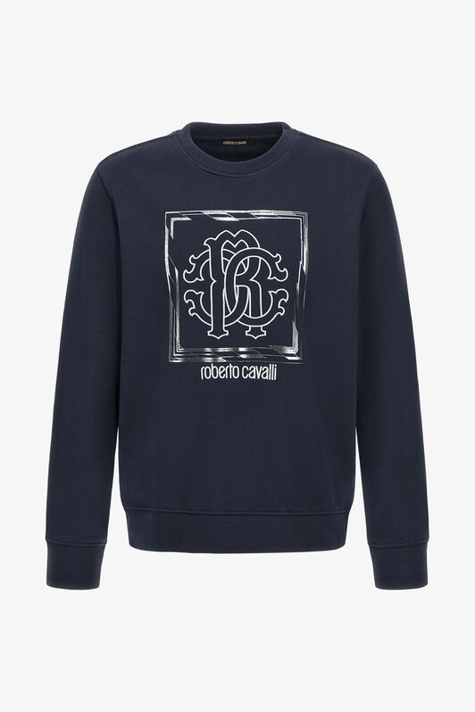 RC Printed sweatshirt Dark blue NOT66B-CF052