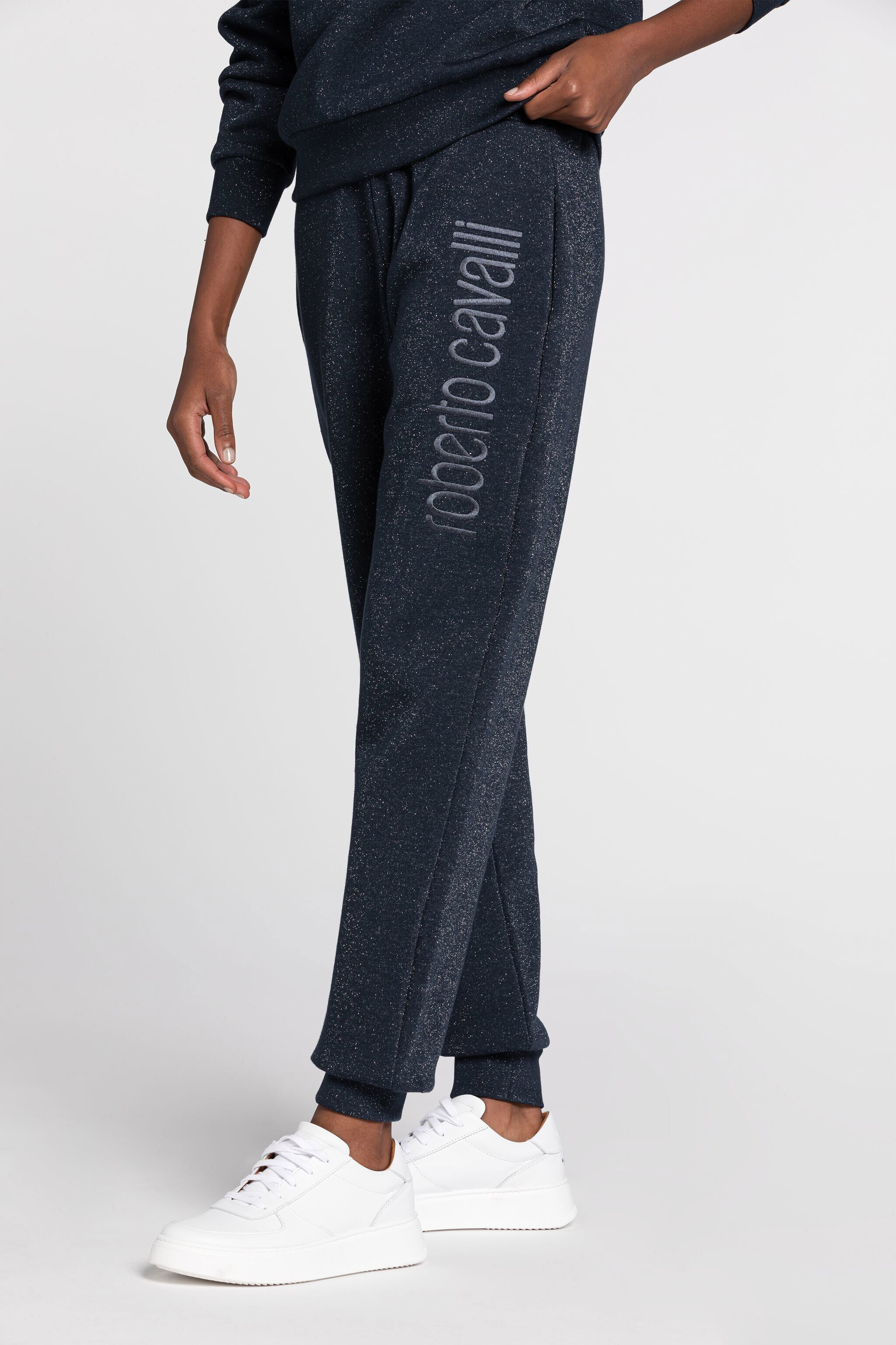 RC Logo-Embroidered Sweatpants Dark blue JST23A-CF028
