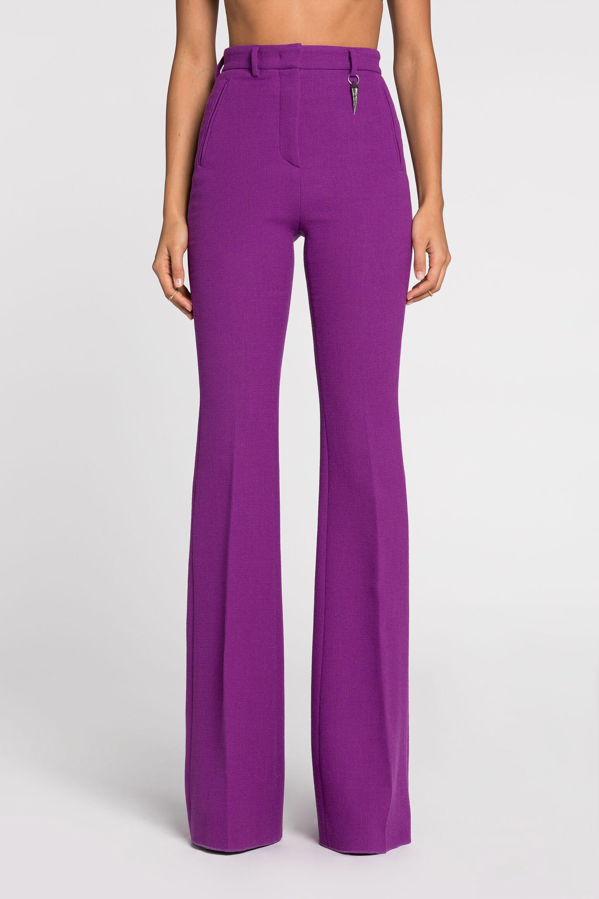 RC Tailored trousers with fangs Purple RKT202-WR013