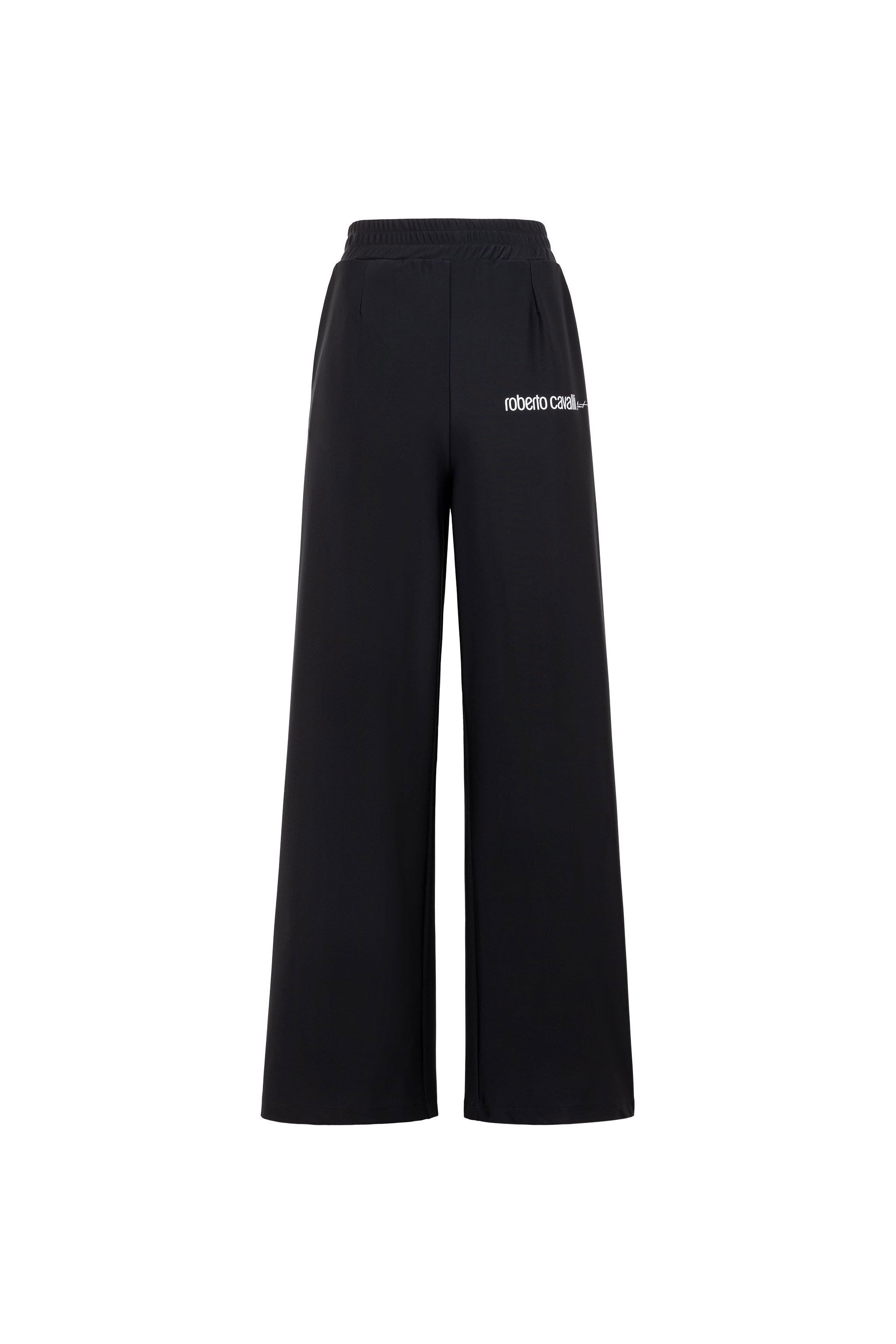 UG Logo-Print Wide-Leg Trackpants BLACK MYY06P-NZ027