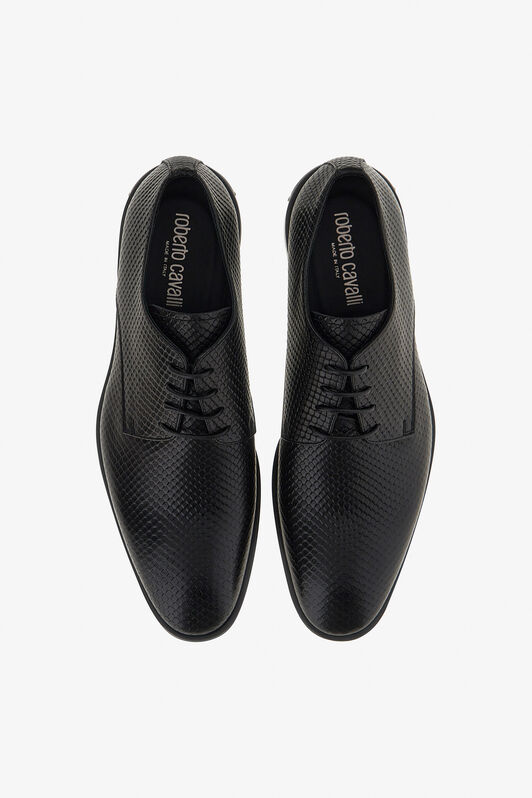 RC Leather Oxford shoes Black RRS025-PZ407