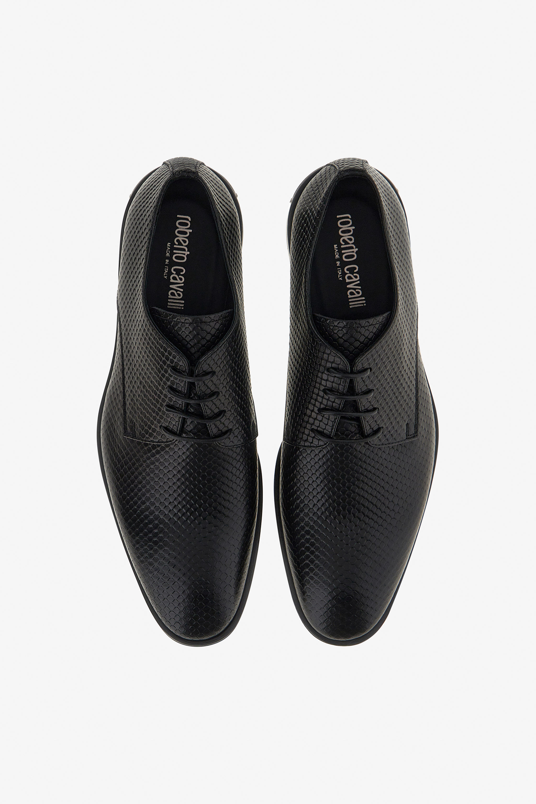 RC Leather Oxford shoes Black RRS025-PZ407