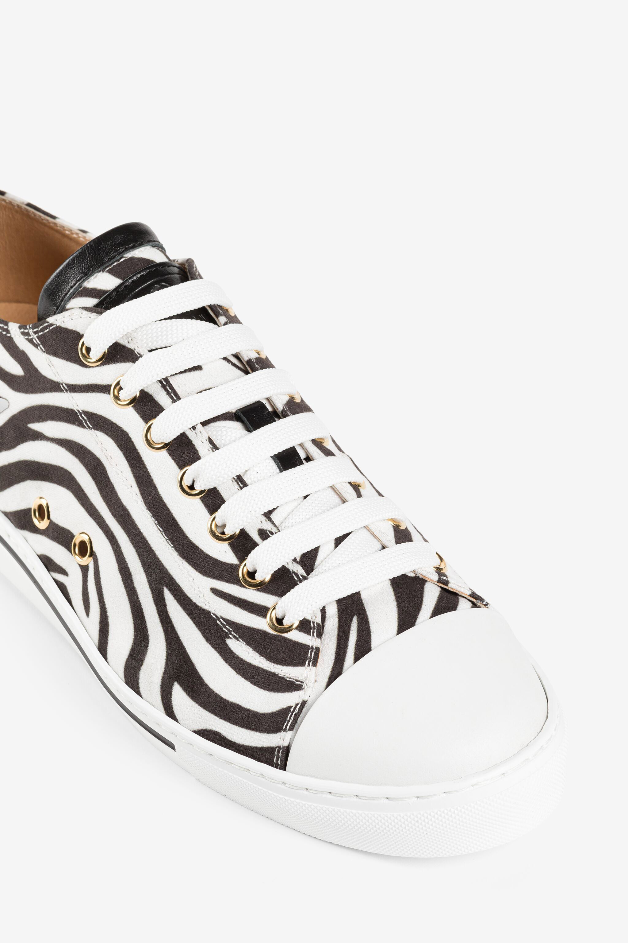 Zebra print tennis shoes clearance