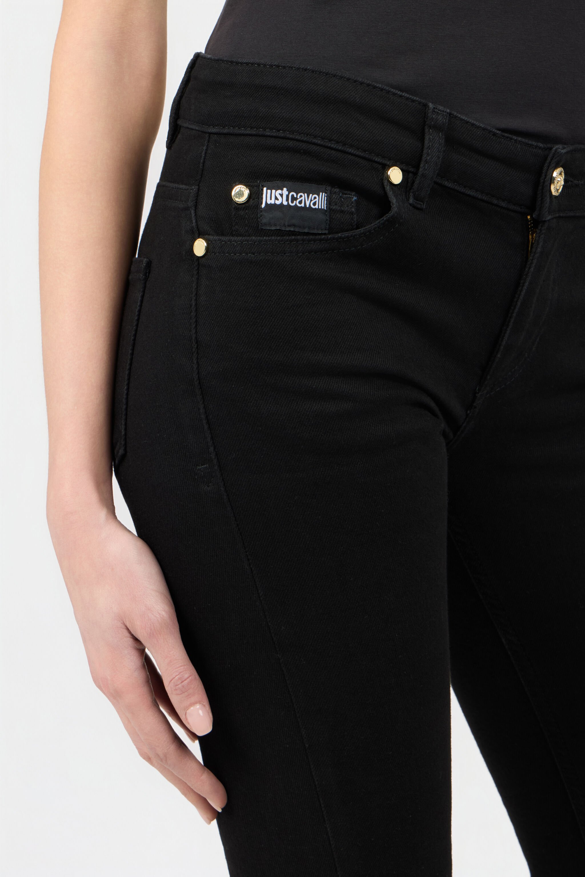 JC Black Denim Trousers BLACK BLACK Q61385-Q0288