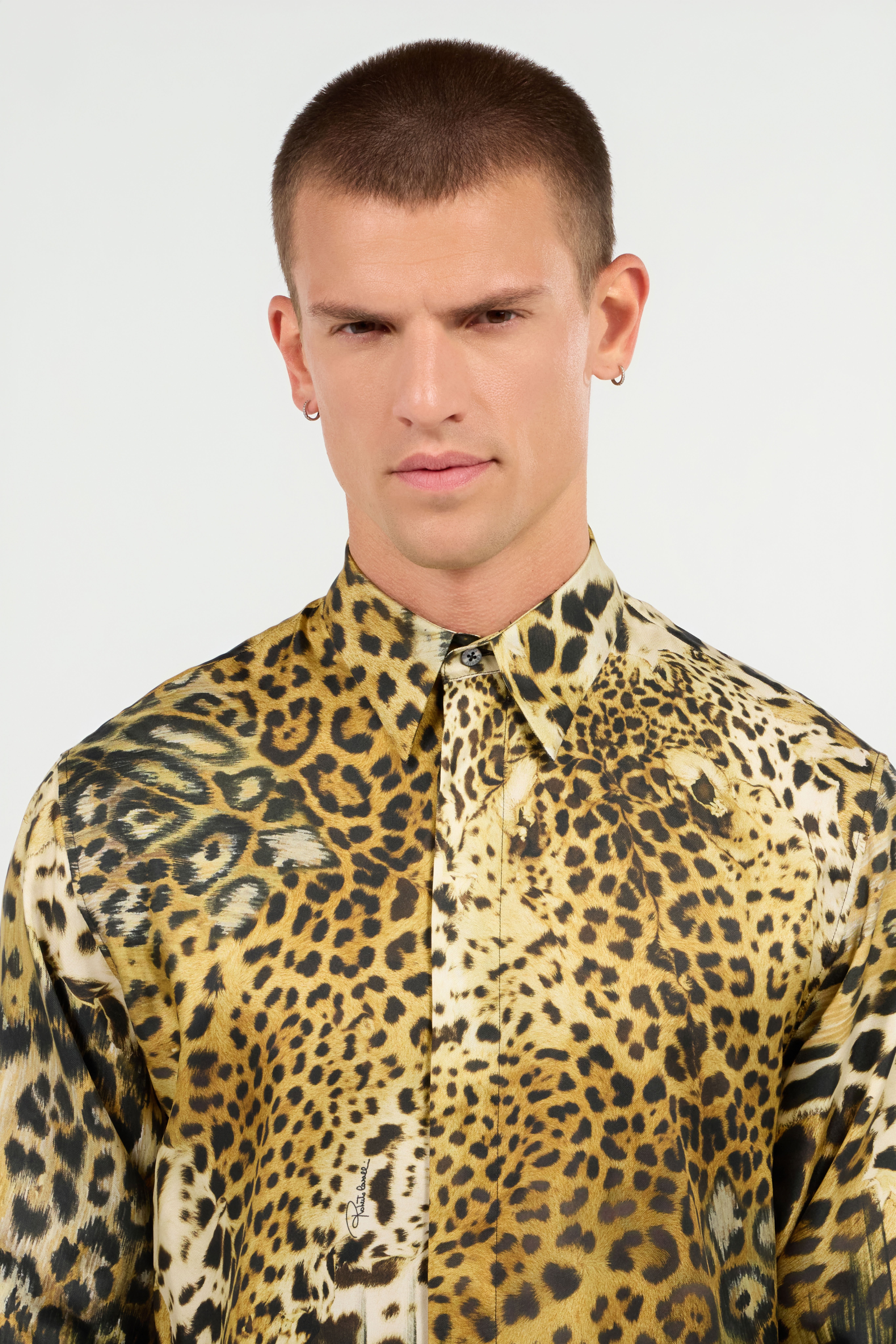 RC Jaguar Skin print shirt Light Brown SRT714-4QL49