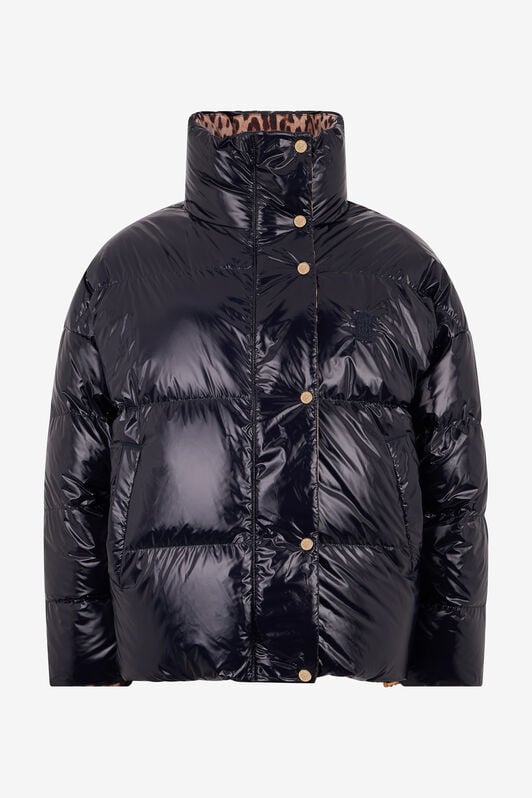 RC Reversible Marble Print Down Jacket RC Reversible Marble Print Down Jacket BLUE ROT80B-FY035