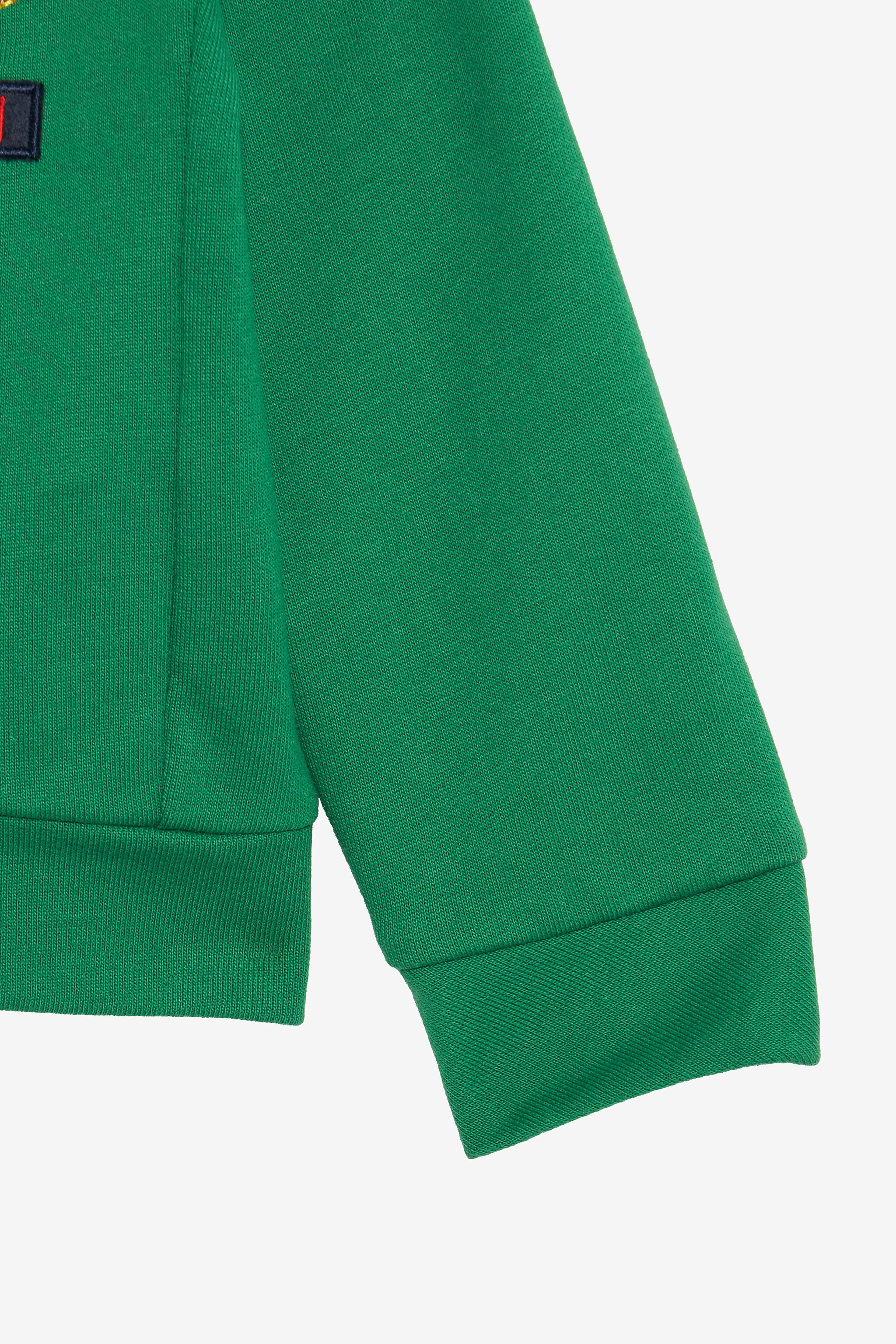 JU Green Hoodie with RC Monogram GREEN VJT695-CF050
