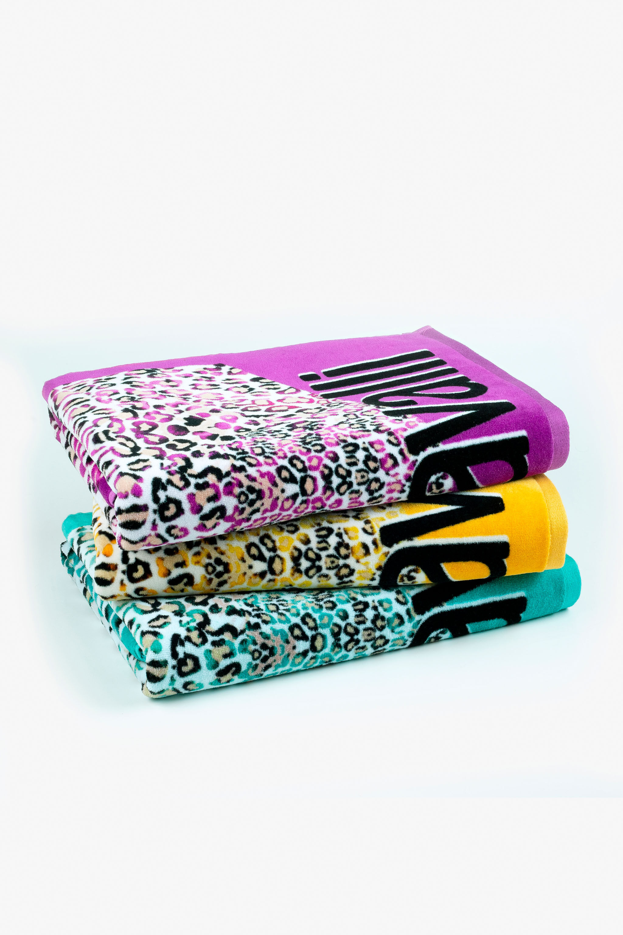 HO Leo Camouflage Print Beach Towel YELLOW UALH05-IH006