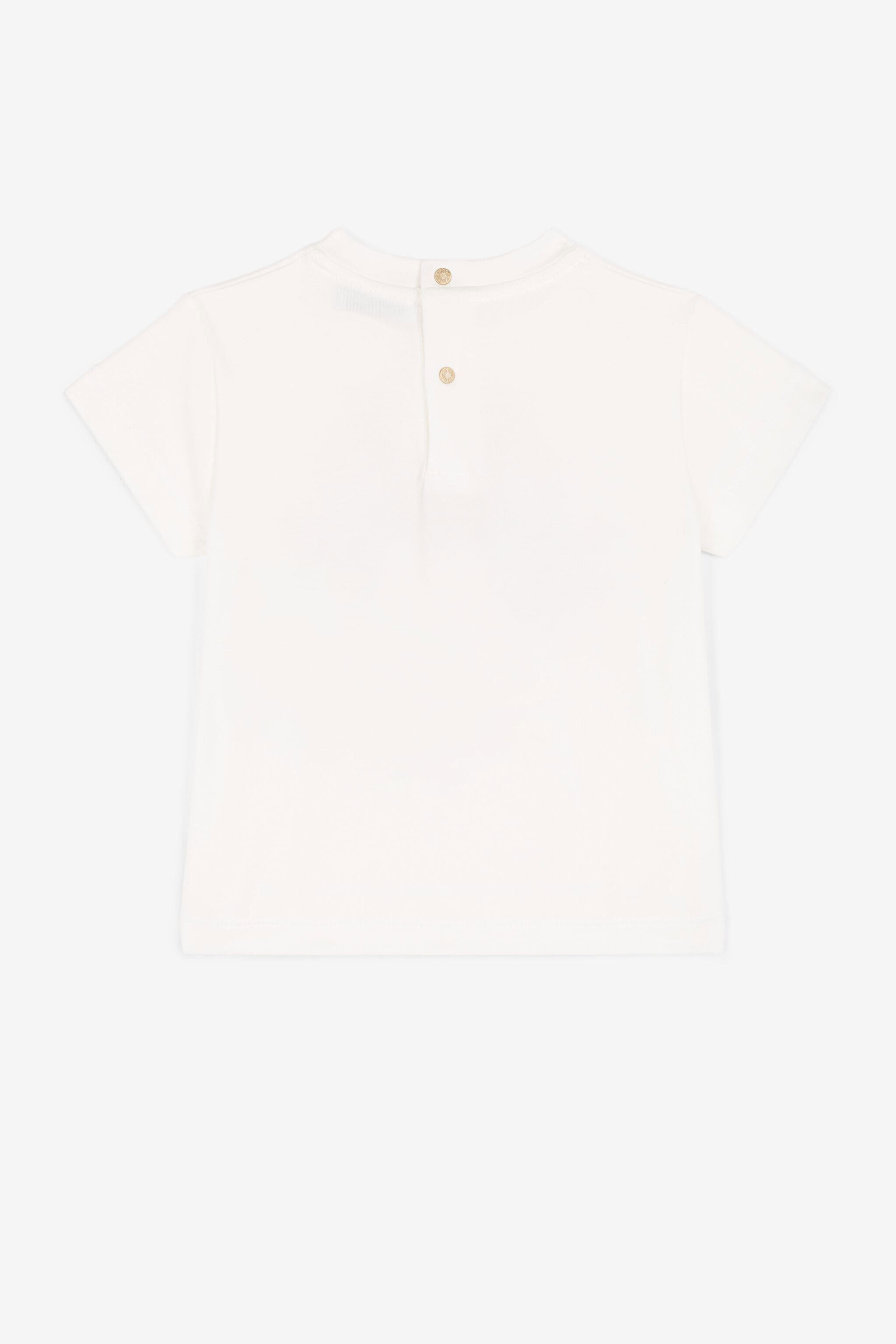 JU Crab-print short-sleeved T-shirt White QJT650-JV025