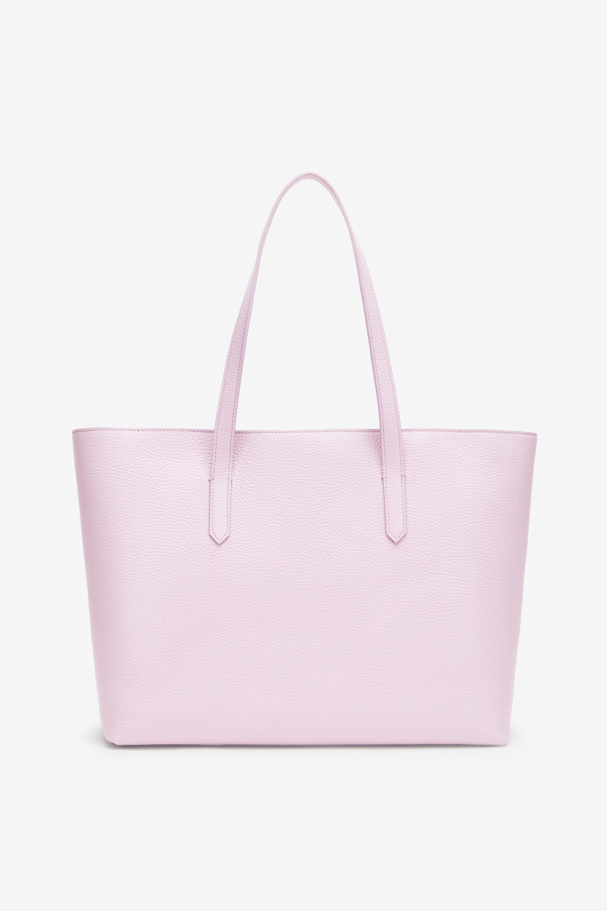 RC Bolso shopper de piel con dije RC Rosa OOB00D-PZA12