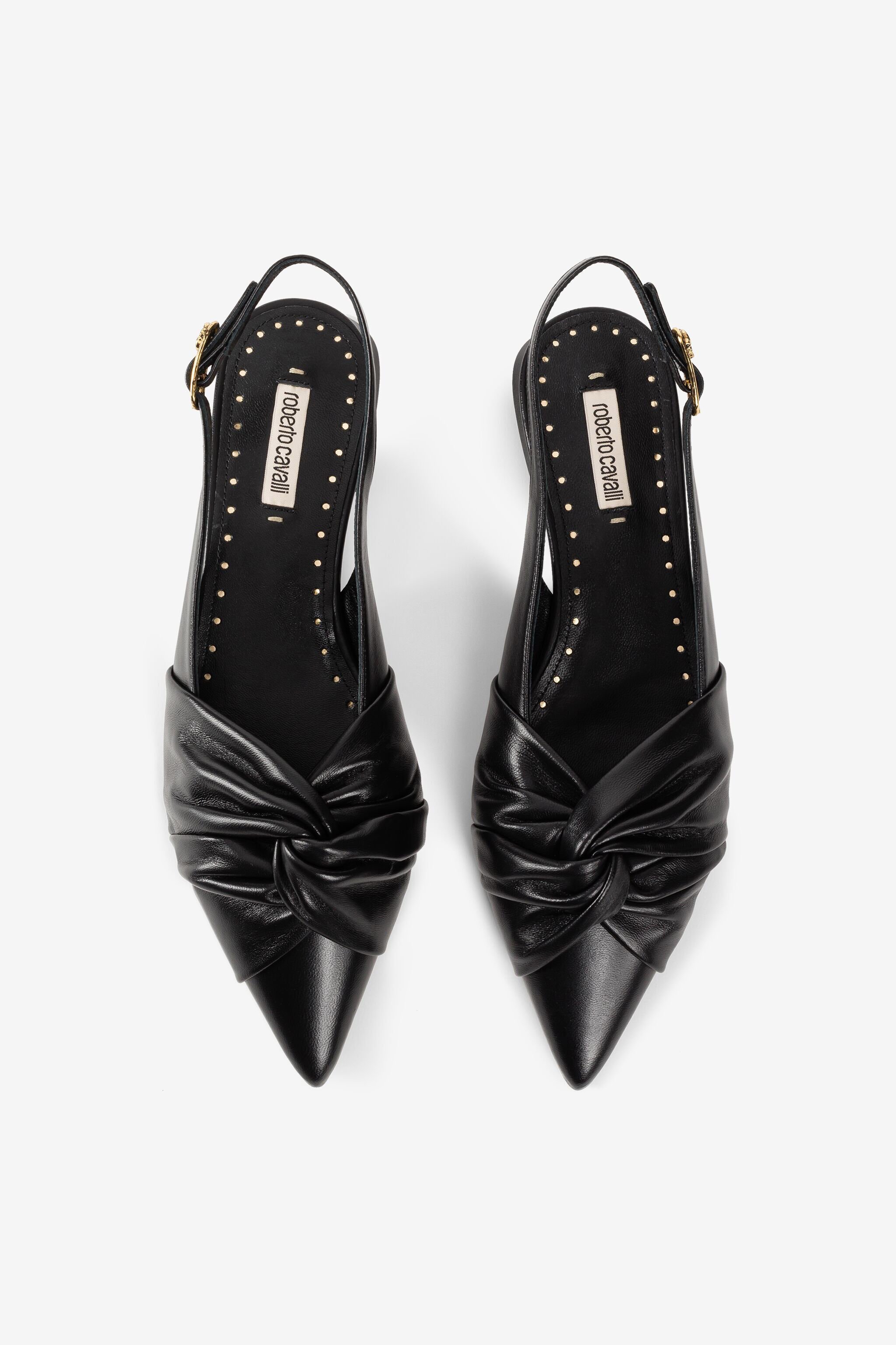 RC Slingback Le Pettegole Nero QWS010-PN003