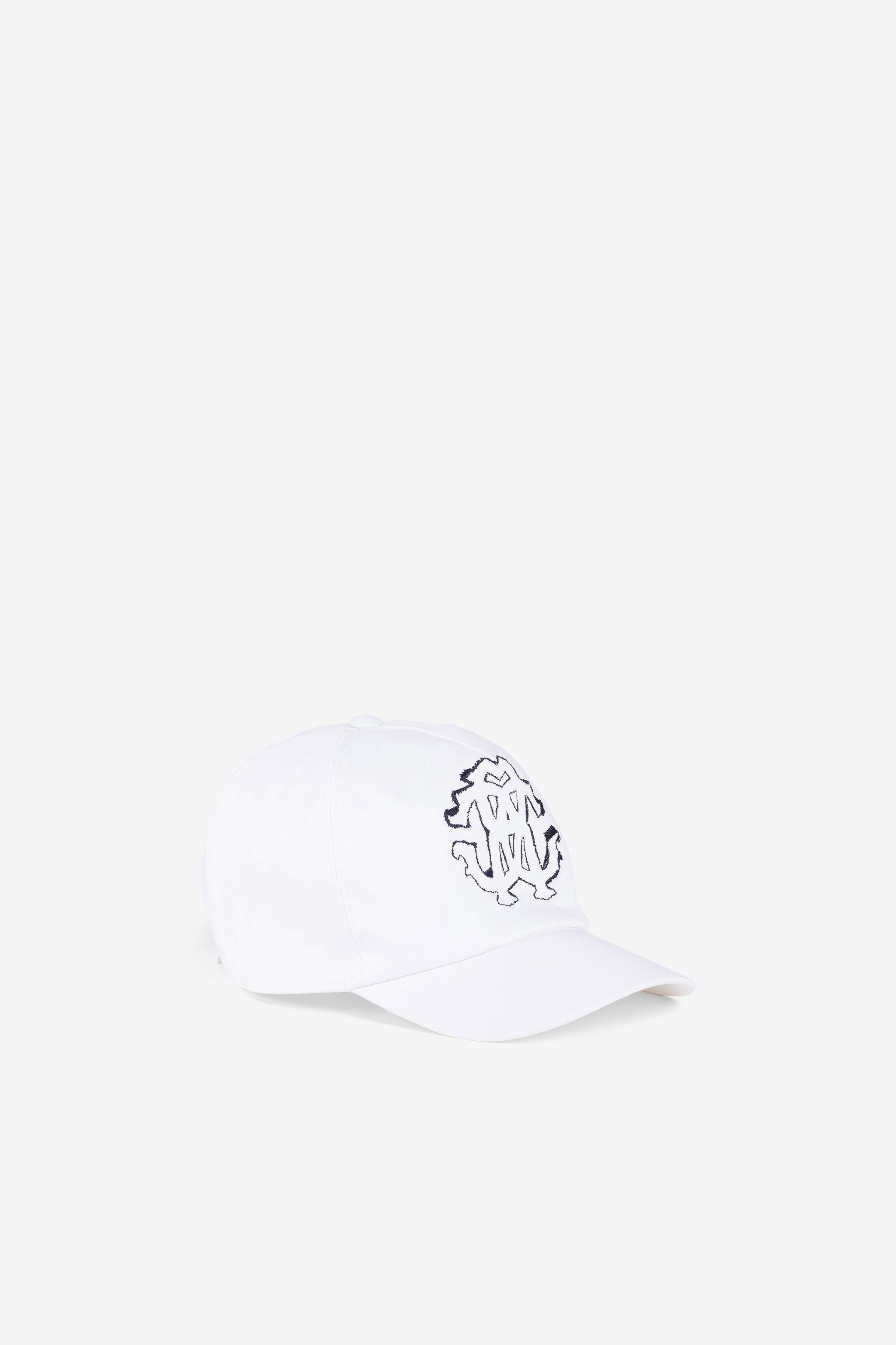 JU RC Monogram-Embroidered Baseball Cap RED QJZ007-CE035