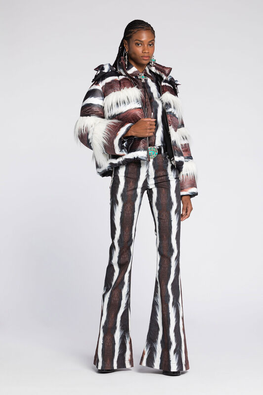 RC Animal-Print Padded Jacket MULTICOLOR RKT803-SRH33