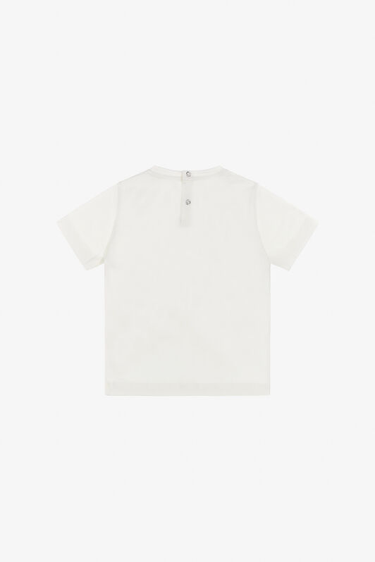 JU T-shirt con logo RC Bianco SJT656-JD001