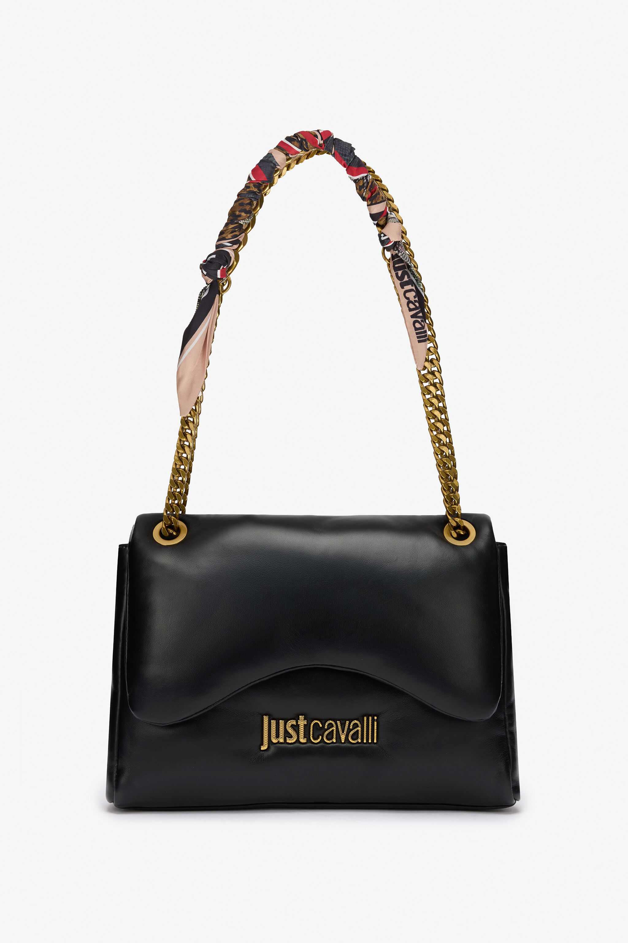 JC Schwarze Schultertasche BLACK VFB064-VF696