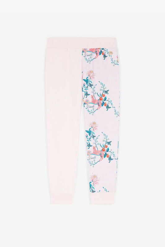 JU Floral-Print Cotton Sweatpants JU Floral-Print Cotton Sweatpants Pink RJT241-CF050