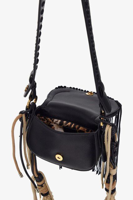 RC Fang Bag mit Fransen Schwarz SWB015-PZ078