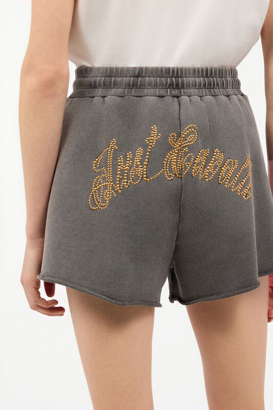 JC Shorts With Logo On The Back JC Shorts With Logo On The Back Dark gray UFT097-UF148
